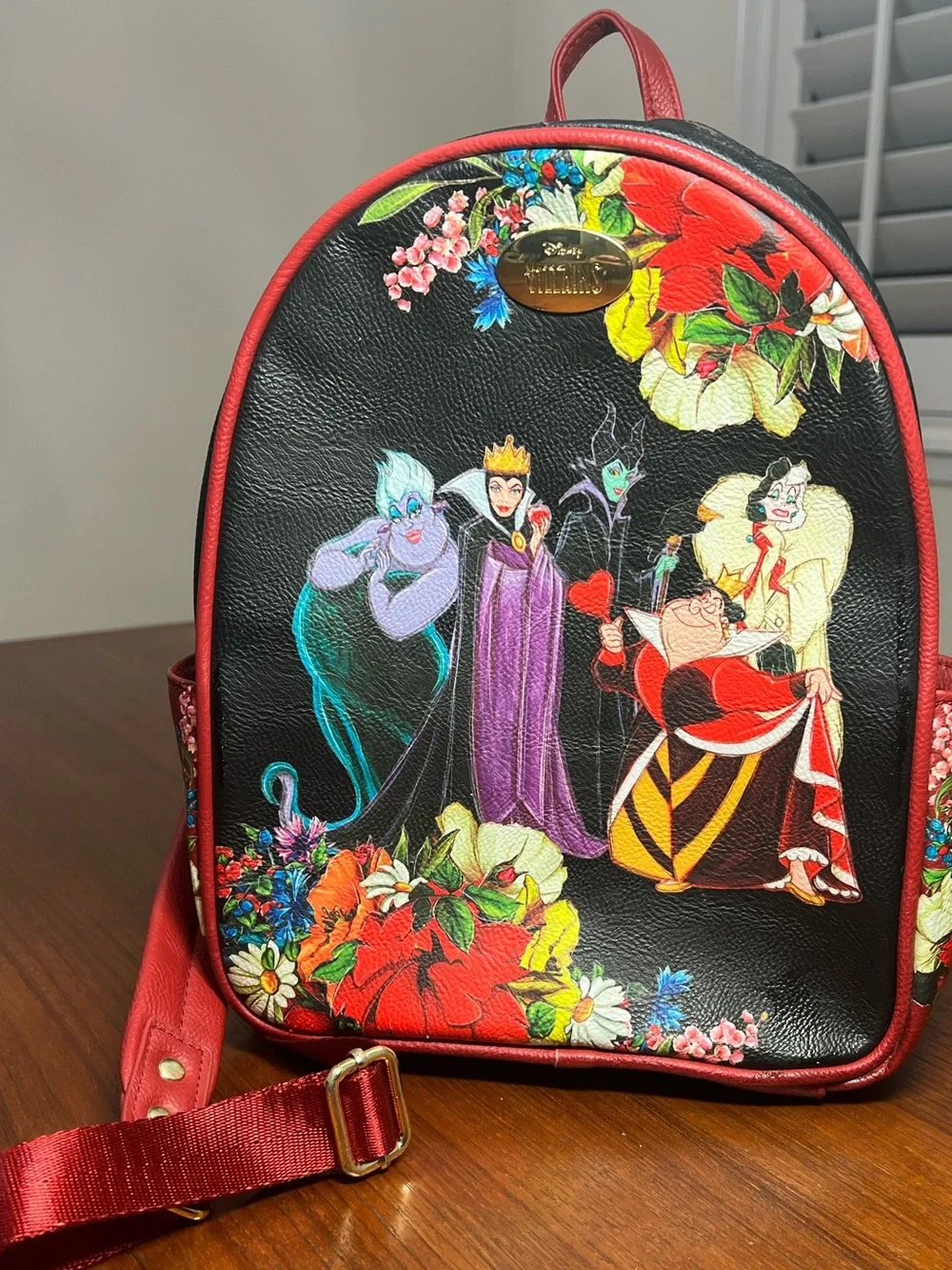 Disney Villains Mini Backpack | Floral Print |
